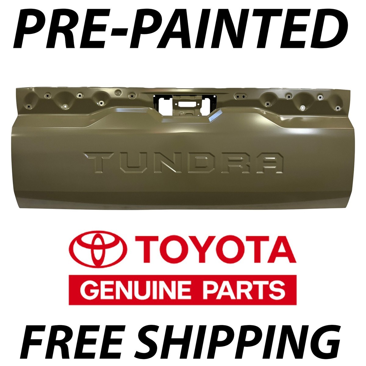 NEW Painted To Match - OEM Rear Tailgate Shell for 2022-2025