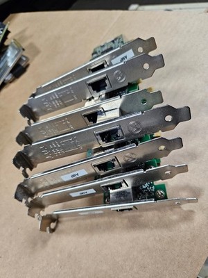 Lot of 7 Dell Broadcom 5722 PCI Express x1 Gigabit Ethernet Network Card 9RJTC