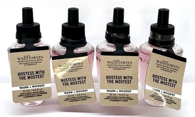 4-Pack Bath & Body Works HOSTESS WITH THE MOSTEST Fragrance Wallflowers Refill