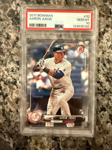 2017 Bowman Aaron Judge PSA 10 | #32  Gem MT | Rookie