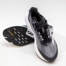 Adidas Womens Adizero Boston 12 HQ2171 Black White Athletic Running Sneakers 7