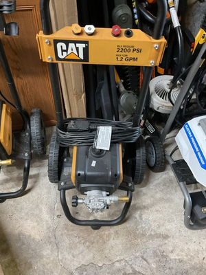 #ad Caterpillar 2200 PSI 1.2 GPM Electric Pressure Washer $215.00