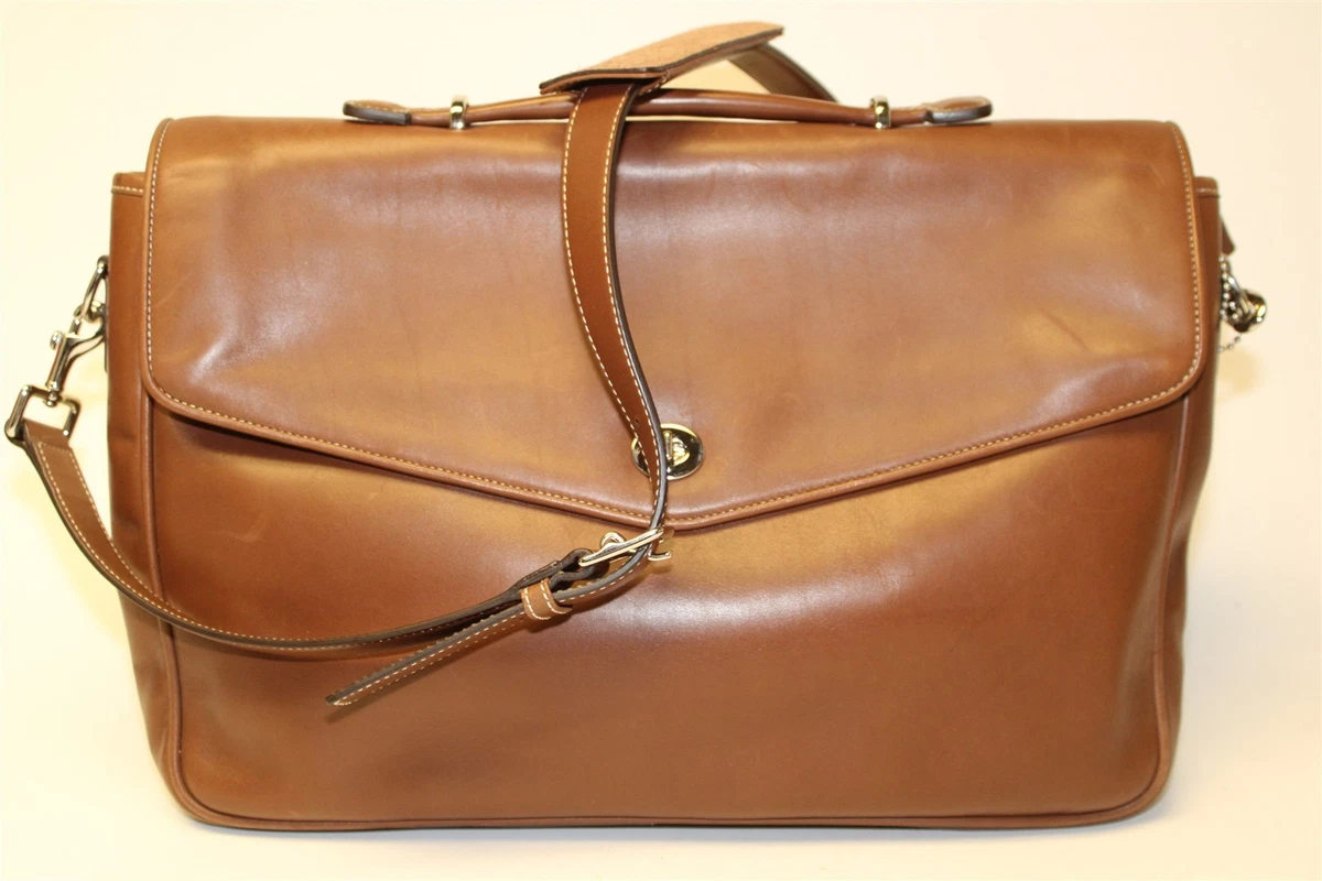 バッグ Vintage Coach Turnlock 2Way BusinessBag バッグ Vintage Coach Turnlock 2Way BusinessBag COACH Vintage Navy