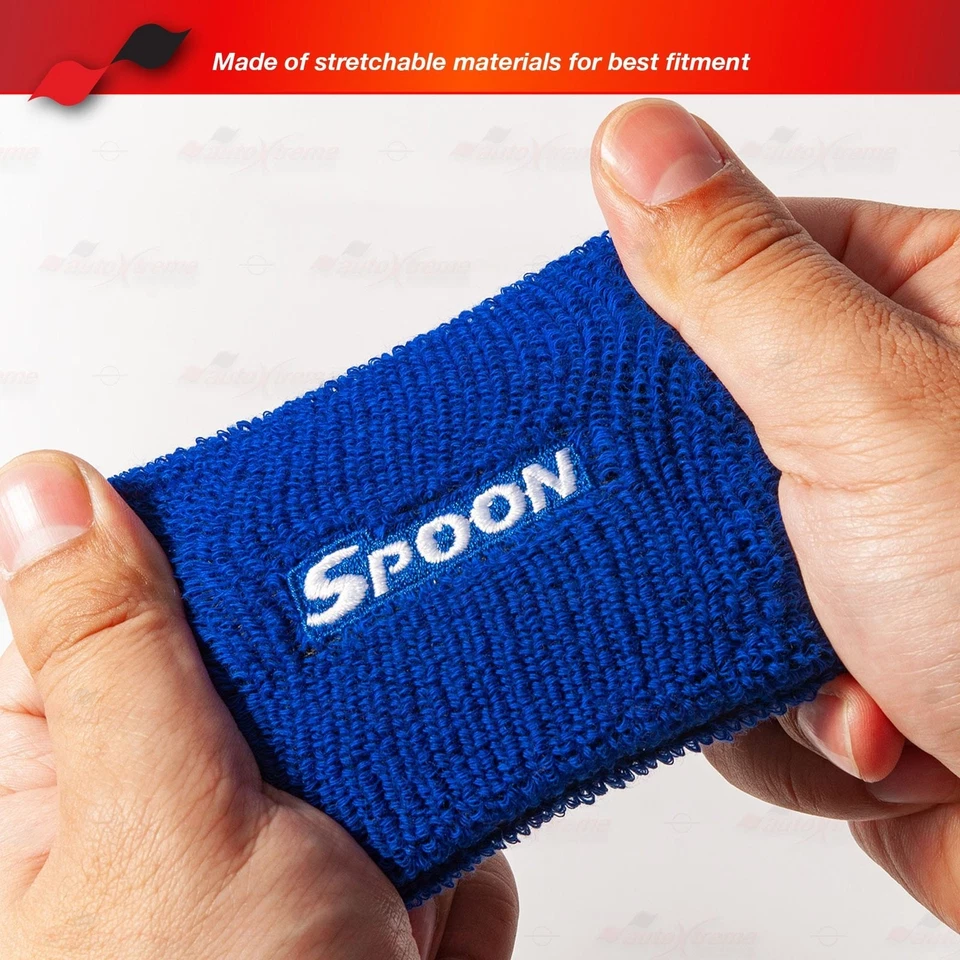 SPOON Oil Reservoir Tank Fireproof SOCK COVER fits HONDA ACURA CIVIC MDX ACCORD - Image 2 of 4