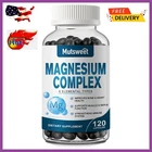 Magnesium Complex Supplement Caps - Mag Glycinate, Citrate, Malate, Oxide 500mg