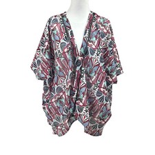 Angie Kimono Womens Size Small Boho Open Front