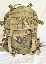 USGI Multicam OCP MOLLE ii 3 Day Assault Pack w/ Pad and Stiffener