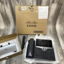 Cisco CP-8841-K9 Black 5-Line IP Phone Corded PoE Speakerphone Display Office