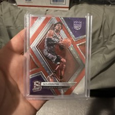 2018-19 Panini Spectra Red /99 De'Aaron Fox #87