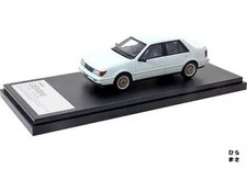 1/43 Scale Isuzu Gemini ZZ 1988 Pure White High-Story Diecast Car Custom Model