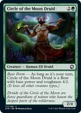 Circle of the Moon Druid C Adventures in the Forgotten Realms 177 NM
