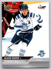 Alexis Morin 2023-24 Upper Deck CHL #46 Chicoutimi Sagueneens