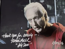 Tobin Bell / Jigsaw Saw Horror Icon Signed Autograph 8x10 Photo