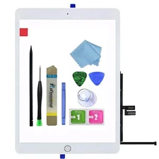 Zentop iPad 7 8 10.2" Screen Replacement Touch Digitizer Glass Repair Kit + Tool