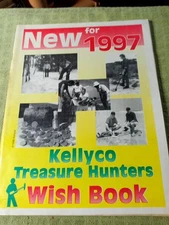 Kellyco Treasure Hunters Wish Book 1997 Metal Detecting