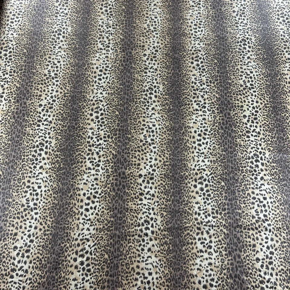 Vintage Leopard Print Leopard Stripe Cyrus Clark Co. Fabric 5 Yards 56" Light - Image 2 of 4
