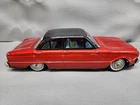 Vintage Bandai 1961 Ford Falcon Tin Friction Toy Car