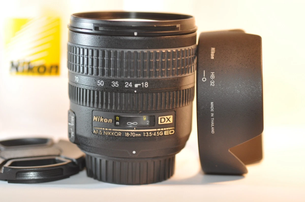 Nikon 18-70mm f/3.5-4.5 Camera Lenses for sale | eBay