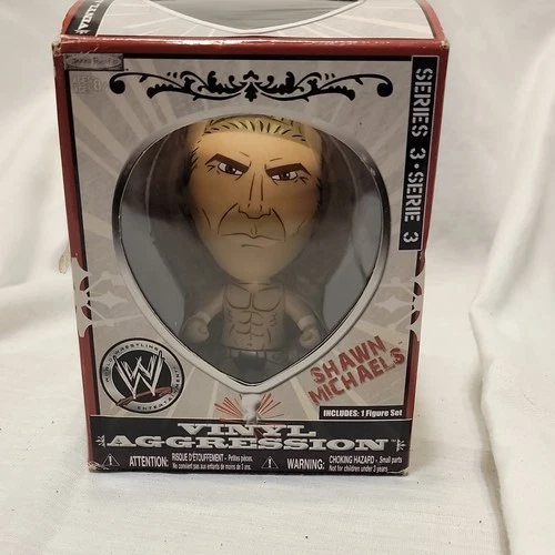 Jakks Pacific Vinyl Aggression Shawn Michaels Series 3 WWE Figure 2008
