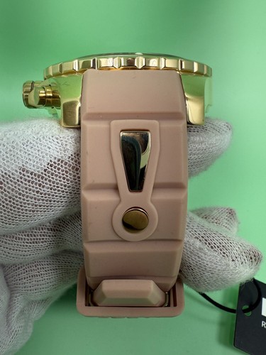 New KYBOE! Giant Mariner 48mm Watch Wheat Water Resistance Quartz KG.48-010 - Picture 5 of 8