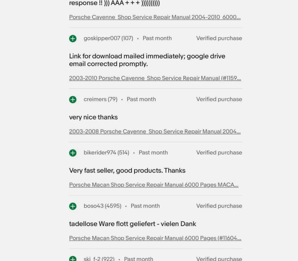 Porsche Cayman Boxster 981 982 987 718 Manual de taller del propietario 6000+pg Foto 3 de 3