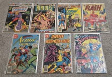 DC Comic Book Lot Superman Action Comjcs Justice League Flash! 30 Cent 35 Cent!