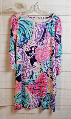 NWOT ~ Lilly Pulitzer UPF+ 50 Sophie Dress Mini Style #17412 ~ Multi ~ Sz: M
