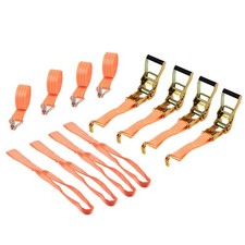 4x 2T Spanngurt Radsicherung Reifengurt for Auto Transport PKW 2 Tone