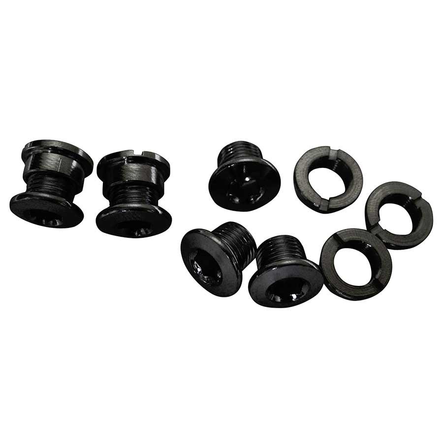 Truvativ Steel 4-Arm Triple Chainring Bolt Kit for Drivetrains Black 6690₽