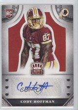 2014 Crown Royale Rookie Signatures Retail Red 23/25 Cody Hoffman #S-CH Auto 0f8