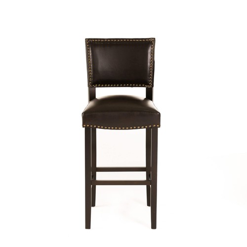 Christopher Knight Home Mayfield Bonded Leather Backed Barstools, 2-Pcs Set, ... - Picture 9 of 10