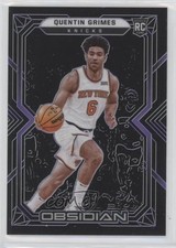 2021-22 Panini Obsidian Electric Etch Purple 17/99 Quentin Grimes #189 0c2