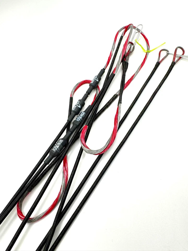 Bowtech RPM 360 (Red & Silver) OEM String & Cable (Full Set) - Image 2 of 4