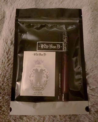 Kat Von D - Everlasting Liquid Lipstick & Lip Liner in Sinner & Parfum Sample