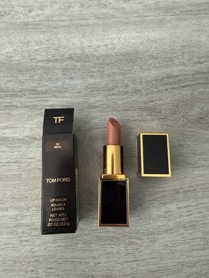 Tom Ford Lip Color 02 Beau Lipstick 0.07 oz / 2.0 g New Unused With Box