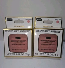 B Pure Essentially Ageless FRENCH ROSE Luminizing Blush 2 Pack 