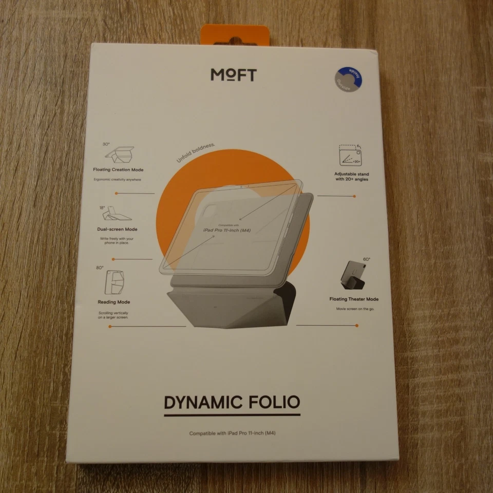 MOFT Dynamic Folio Apple iPad Pro M4 11" Zoll Tablet Hülle/Ständer/Cover NEU OVP