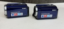  Lot of 2 Sony DCR-SR68 Purple Digital Video Camcorder w/ Batteries Guaranteed