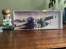 Hallmark Engravable Wedding Cake Knife and Server Set- New