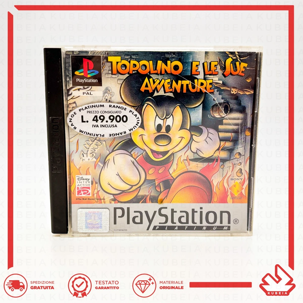 Topolino e Le Sue Avventure - Playstation 1 (Gebraucht) in Dietikon für