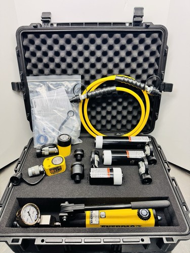 Enerpac P142 Pump/gauge Manifold. 10 Ton Hydraulic Cylinder Set Maintenance Kit