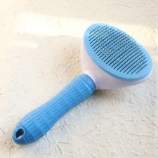 Pet Grooming Brush Push-Button Self-Cleaning Comb Dogs Cats New