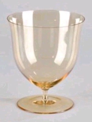Josef Hoffmann Lobmeyr Patrician Gold Crystal Brandy Snifter 2 Glasses Austria