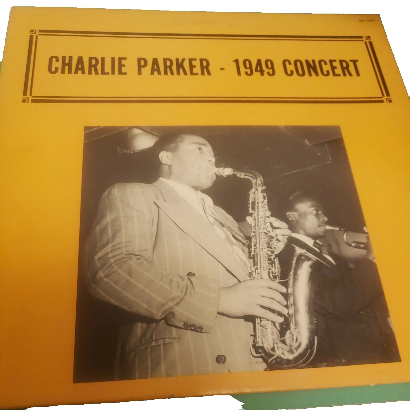 Charlie Parker Good (G) Sleeve Grading 33 RPM Speed Vinyl Records