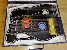 KONZERT-VIOLIN-HARFE, Zither, ca 100 Jahre alt mit Koffer