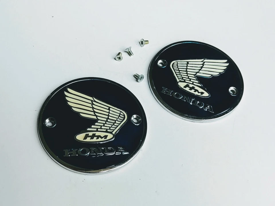 Emblema del tanque de gasolina azul Honda CL160 CA77 C71 CA95 CA160 CB72 CB77 CL77 CL72 Foto 4 de 4
