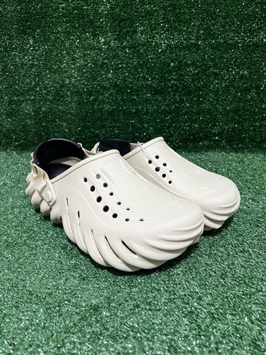 Zueco Crocs Echo unisex zuecos negro hueso 207937 talla 6 hombre mujer talla 8 - Imagen 5 de 9