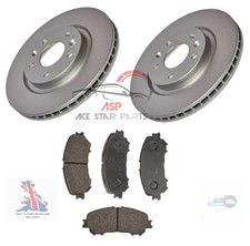 NISSAN X TRAIL 1.6 DCI FRONT BRAKE DISCS & PADS SET (2014-2019) 5 SEATER ONLY