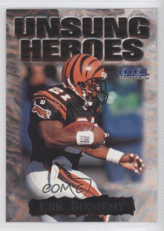 1999 Fleer Tradition Unsung Heroes Eric Bieniemy #7UH