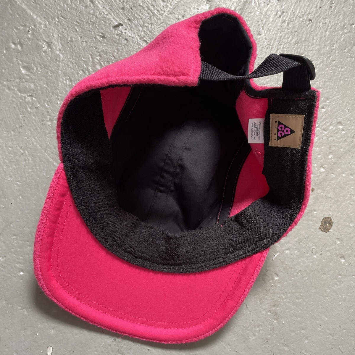 Nike ACG フリース ベースボールキャップ ピンク Nike ACG フリース ベースボールキャップ ピンク - 帽子ヴィンテージ